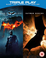 BATMAN BEGINS / THE DARK KNIGHT (UK) BLU-RAY