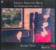 J.S. BACH VIERU - WELL - WELL-TEMPERED CLAVIER I CD