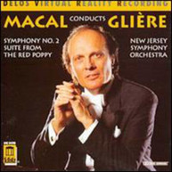 GLIERE MACAL NEW JERSEY SYMPHONY ORCHESTRA - SYMPHONY 2 IN C MINOR CD