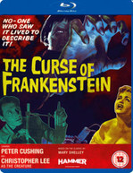 THE CURSE OF FRANKENSTEIN (UK) - BLU-RAY