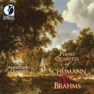 SCHUMANN BRAHMS AMES PIANO QUARTET - QUARTET IN E - QUARTET IN CD