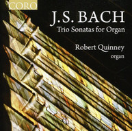 J.S. BACH QUINNEY - TRIO SONATAS FOR ORGAN CD