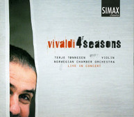 VIVALDI NWCO TONNESEN - FOUR SEASONS - FOUR SEASONS - LIVE IN CD