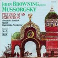 MUSSORGSKY JOHN BROWNING - PICTURES AT AN EXHIBITION CD