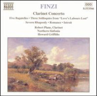 FINZI /  NORTHERN SINFONIA / GRIFFITHS - CLARINET CONCERTO CD