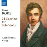 RODE AXEL STRAUSS - 24 CAPRICES FOR SOLO VIOLIN CD
