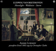 BEETHOVEN ALEXEI LUBIMOV - MOONLIGHT WALDSTEIN STORM CD