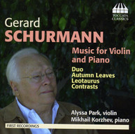 SCHURMANN PARK KORZHEV - MUSIC FOR VIOLIN & PIANO CD