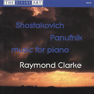 SHOSTAKOVICH PANUFNIK CLARKE - MUSIC FOR PIANO CD