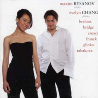 BRAHMS GLINKA ENESCU RYSANOV CHANG - SONTA FOR VIOLA & PIANO CD