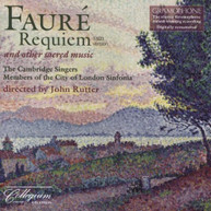 FAURE CAMBRIDGE SINGERS RUTTER - REQUIEM CD