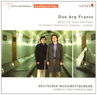 CHOPIN SCHUMANN DEBUSSY JANACEK FRANTZ - WORKS FOR CELLO & PIANO CD