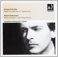 PROKOFIEV FRANCOIS - PNO CON 3 SCHUMANN CD