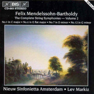 MENDELSSOHN MARKIZ NIEUW SINFONIETTA AMSTERDAM - COMPLETE STRING CD