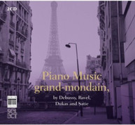 DEBUSSY RAVEL DUKAS - PIANO MUSIC GRAND - PIANO MUSIC GRAND-MONDAIN CD