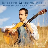 ARREGUI ROBERTO MORONN PEREZ - ANDRES SEGOVIA ARCHIVE: SPANISH CD