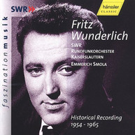 WUNDERLICH SWR RADIO ORCH SMOLA - FRITZ WUNDERLICH HISTORICAL CD