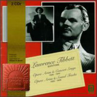 LAWRENCE TIBBETT - OPERA ARIAS CONCERT SONGS,MUSICALS,SOUNDTRACKS CD