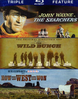 SEARCHERS & WILD BUNCH & HOW THE WEST WAS WON BLU-RAY