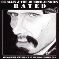 GG ALLIN - HATED: SOUNDTRACK CD