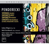 PENDERECKI DLUGOSZ RADOM CHAMBER ORCHESTRA - WORKS FOR STRING CD