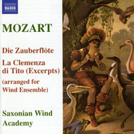 MOZART /  SAXONIAN WIND ACADEMY - DIE ZAUBERFLOTE & LA CLEMENZA DI TITO CD