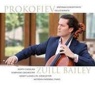 S. PROKOFIEV ZUILL LLEWELLYN BAILEY - SINFONIA CONCERTANTE IN E MINOR CD
