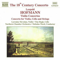 HOFMANN MCASLAN HUGH WARD - VIOLIN CONCERTOS IN B FLAT & A MAJOR CD