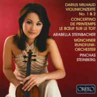 MILHAUD STEINBACHER STEINBERG - CONCERTOS CD