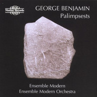BENJAMIN ENSEMBLE MODERN ORCHESTRA - PALIMPSESTS CD