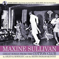 HAROLD ARLEN MAXINE GROSZ SULLIVAN - MAXINE SULLIVAN - GREAT SONGS CD