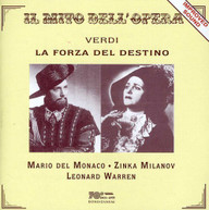 VERDI MILANOV DEL MONACO WARREN - LA FORZA DEL DESTINO CD