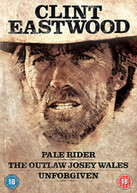 CLINT EASTWOOD WESTERNS COLLECTION - PALE RIDER / UNFORGIVEN / OUTLAW JOSEY WALES (UK) BLU-RAY