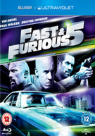 THE FAST AND THE FURIOUS FIVE (UK) BLU-RAY