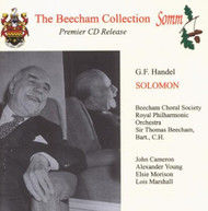HANDEL LSO BEECHAM - SOLOMON CD