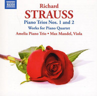 STRAUSS /  AMELIA PIANO TRIO / MANDEL - PIANO TRIOS 1 & 2: WORKS FOR CD