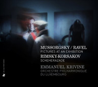 MUSSORGSKY ORCHESTRE PHILHARMONIQUE DU - PICTURES AT AN EXHIBITION CD