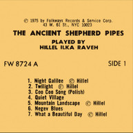 HILLEL ILKA RAVEH - THE ANCIENT SHEPHERD PIPES CD