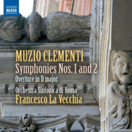 CLEMENTI /  ORCHESTRA SINFONICA DI ROMA - SYMPHONIES 1 & 2 / OVERTURE IN CD