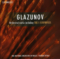 GLAZUNOV BBC NAT'L ORCH OF WALES OTAKA - COMPLETE SYMPHONIES CD