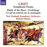 LISZT /  NEW ZEALAND SO / HALASZ - SYMPHONIC POEMS CD