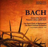 BACH BACH CHOIR OF BETHLEHEM FUNFGELD - SAINT JOHN PASSION CD