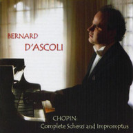 CHOPIN D'ASCOLI - BERNARD D'ASCOLI PLAYS CHOPIN CD