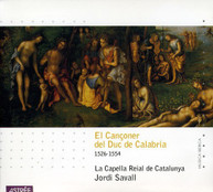 EL CANCIONER DEL DUC DE CALABR VARIOUS CD