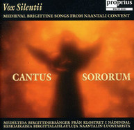 VOX SILENTII - CANTUS SORORUM CD
