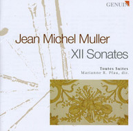 MULLER TOUTES SUITES PFAU - 12 SONATAS CD
