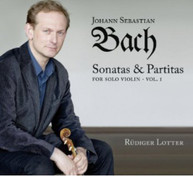 J.S. BACH LOTTER - SONATAS & PARTITAS FOR SOLO VIOLIN CD
