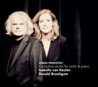 PROKOFIEV VAN KEULEN BRAUTIGAM - COMPLETE WORKS FOR VIOLIN & PIANO CD
