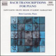BACH TRANSCRIPTIONS FOR PIANO / VARIOUS CD
