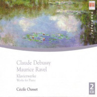 DEBUSSY RAVEL OUSSET - PIANO WORKS CD